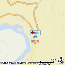 奈良県吉野郡吉野町窪垣内308周辺の地図