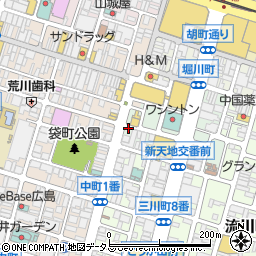 フォーサイト広島本店周辺の地図