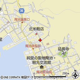 香川県高松市庵治町（谷）周辺の地図