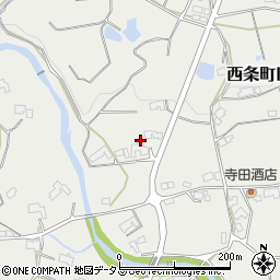 広島県東広島市西条町田口428周辺の地図