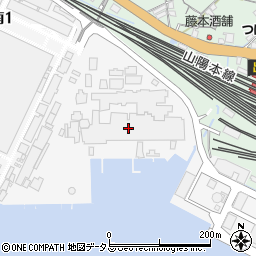 有限会社ニシナ運輸　糸崎営業所周辺の地図