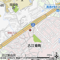 アージュ古江東管理室周辺の地図