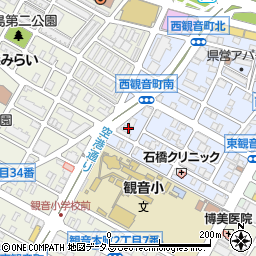 オーケー食品工業株式会社　広島営業所周辺の地図