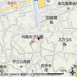 広島県尾道市向島町7926周辺の地図