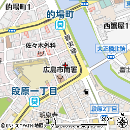 水道レスキュー広島市南区的場町営業所周辺の地図