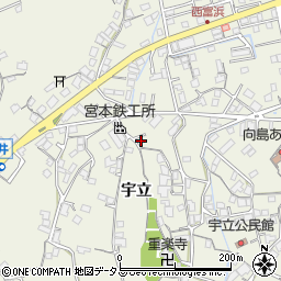 広島県尾道市向島町宇立8604周辺の地図