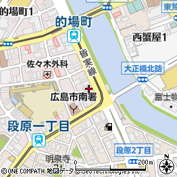 広島社会保険管理事務所周辺の地図