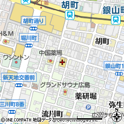 パーラビクトリー流川店周辺の地図