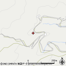 広島市水道局阿戸第二調整池周辺の地図