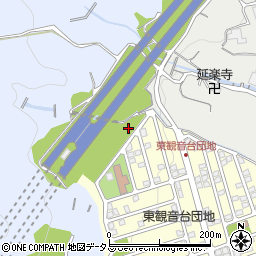 観音台北第一公園周辺の地図