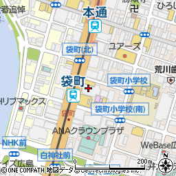 山口銀行広島支店周辺の地図