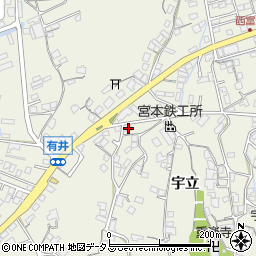 広島県尾道市向島町宇立8846-5周辺の地図