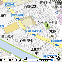 株式会社パロマ広島営業所周辺の地図