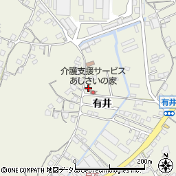 広島県尾道市向島町有井9665周辺の地図