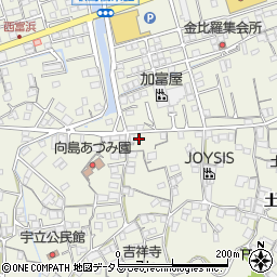 広島県尾道市向島町宇立7897周辺の地図