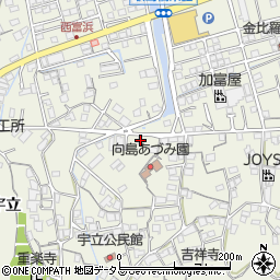 広島県尾道市向島町7993-3周辺の地図
