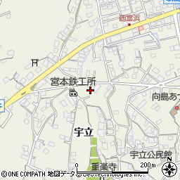 広島県尾道市向島町8602-2周辺の地図