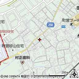 田尻町役場　吉見集会所周辺の地図