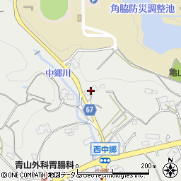 広島県東広島市西条町田口1171周辺の地図