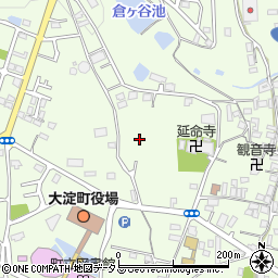 奈良県吉野郡大淀町桧垣本周辺の地図