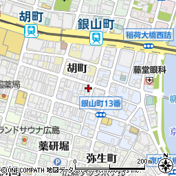 ビジュー銀山町ビル周辺の地図