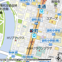 ポーラ・ザ・ビューティー　広島・大手町店周辺の地図