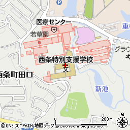 広島県東広島市西条町田口314周辺の地図