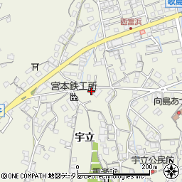 広島県尾道市向島町宇立8603周辺の地図