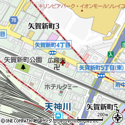 ガスト広島矢賀店周辺の地図