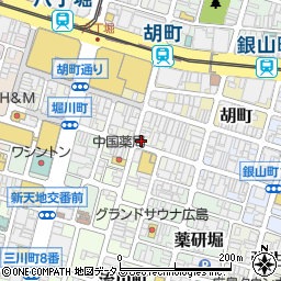 甲三堂ビル周辺の地図