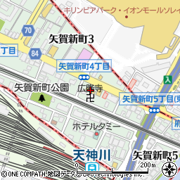 セブンイレブン広島矢賀新町４丁目店周辺の地図