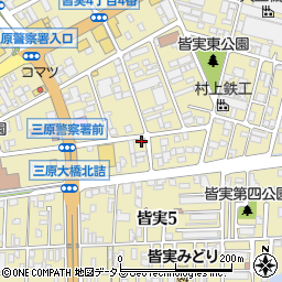 広島県電気工事工業組合三原支部周辺の地図