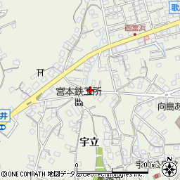 広島県尾道市向島町宇立8615周辺の地図