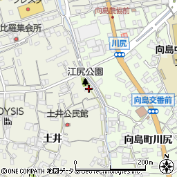 広島県尾道市向島町7504周辺の地図