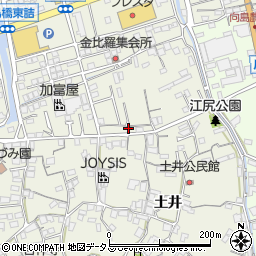 広島県尾道市向島町7751-10周辺の地図