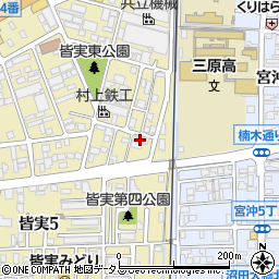 清山荘周辺の地図