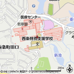 広島県東広島市西条町田口10289周辺の地図