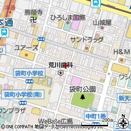 一風堂 広島袋町店周辺の地図