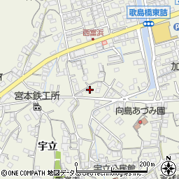 広島県尾道市向島町宇立8576周辺の地図
