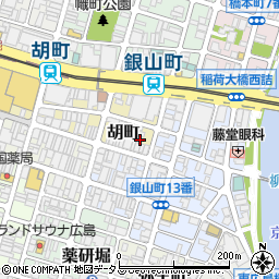 岡田パーキング周辺の地図