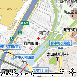 おそうじ本舗　広島八丁堀店周辺の地図