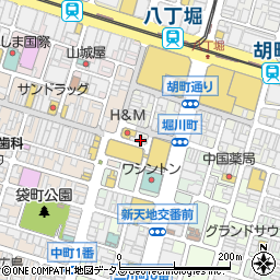 広島県広島市中区堀川町7-4周辺の地図
