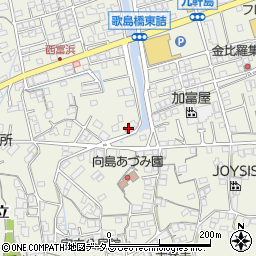 広島県尾道市向島町宇立5762周辺の地図