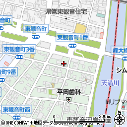株式会社ニデック広島支店周辺の地図