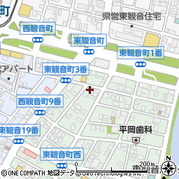 株式会社中筋組　広島営業所周辺の地図