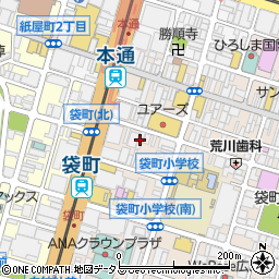 日商岩井袋町マンション周辺の地図