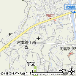 広島県尾道市向島町8607周辺の地図