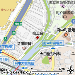 安芸　府中商工センター周辺の地図