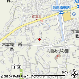 広島県尾道市向島町宇立8577周辺の地図