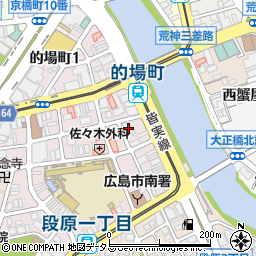 プレサンスロジェ広島駅南ザ・タワー周辺の地図